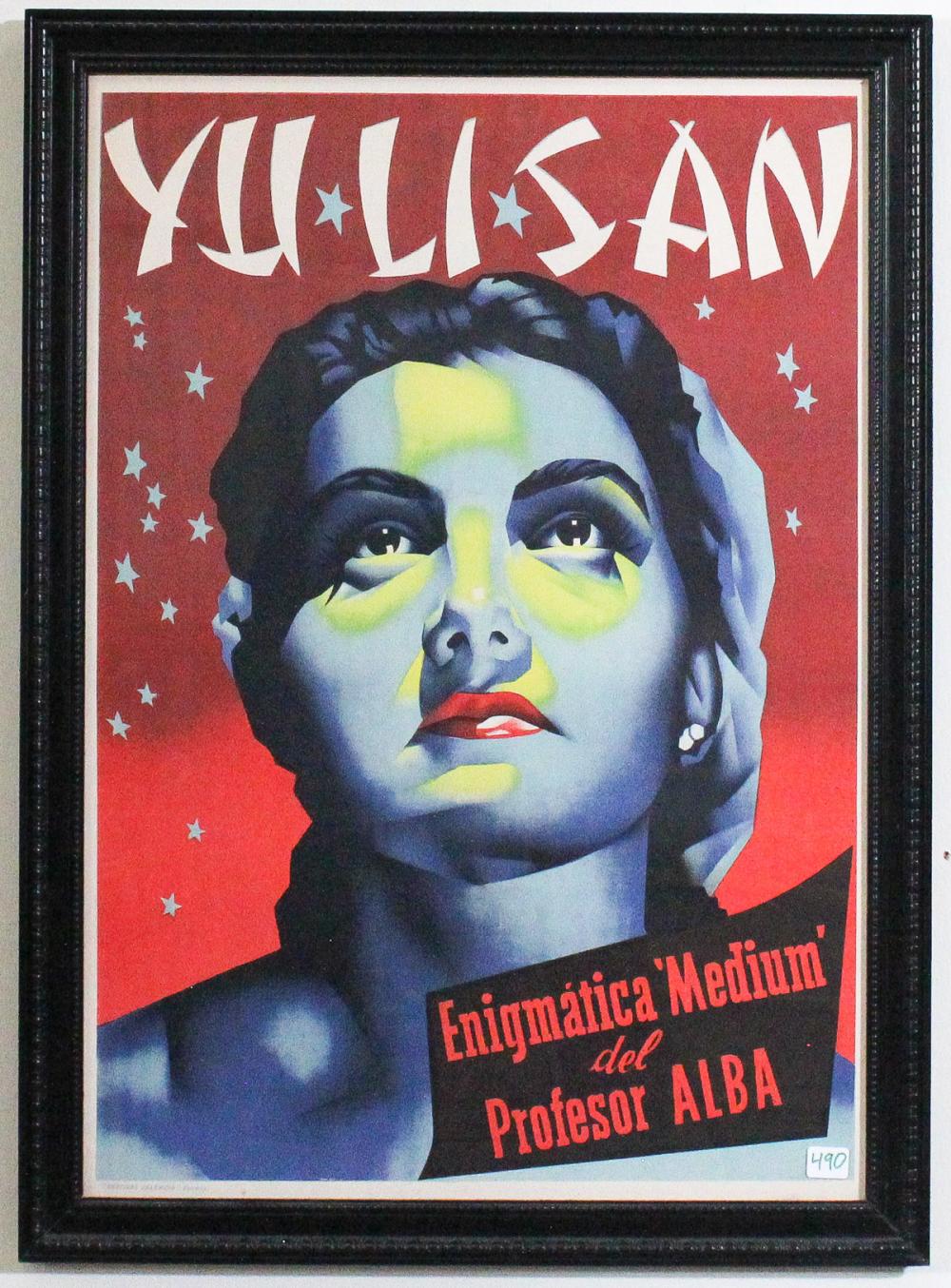 VINTAGE POSTER: YU-LI-SAN, THE