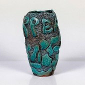 VINTAGE POTTERY VASE BY STEPHA
