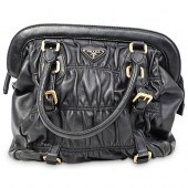 VINTAGE PRADA GAUFRE NAPPA LEA