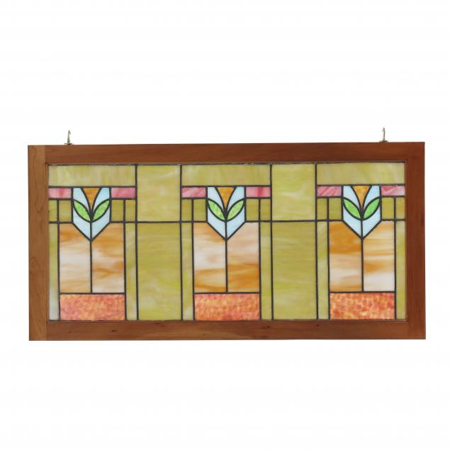 VINTAGE PRAIRIE STAINED GLASS