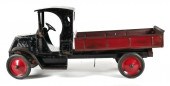 VINTAGE PRESSED STEEL BULLDOG