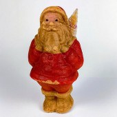 VINTAGE PULP EGG CARTON SANTA
