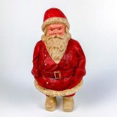 VINTAGE PULP EGG CARTON SANTA