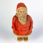VINTAGE PULP EGG CARTON SANTA
