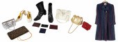 Vintage purses, coat and acces