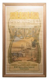 VINTAGE "QUO VADIS?" BROADSIDE