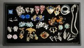 VINTAGE R. DEROSA PASTE BROOCH