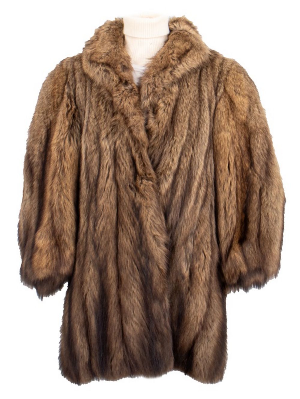 VINTAGE RACCOON FUR COAT Vintage