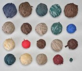 VINTAGE RAG BALLSA lot of twen