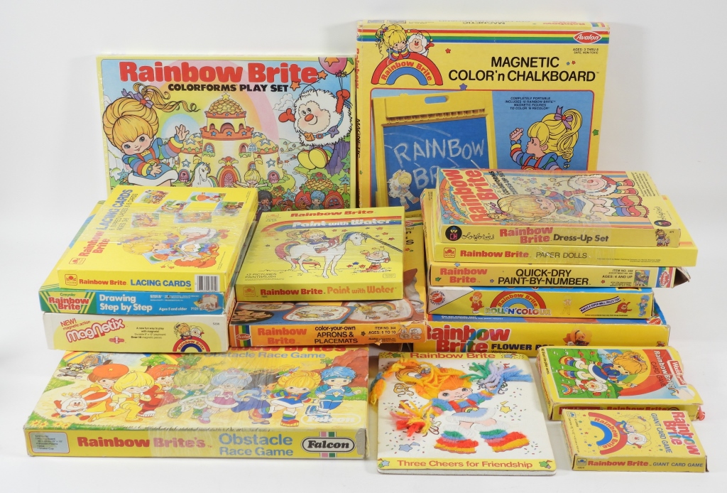 VINTAGE RAINBOW BRITE PAPER DOLLS
