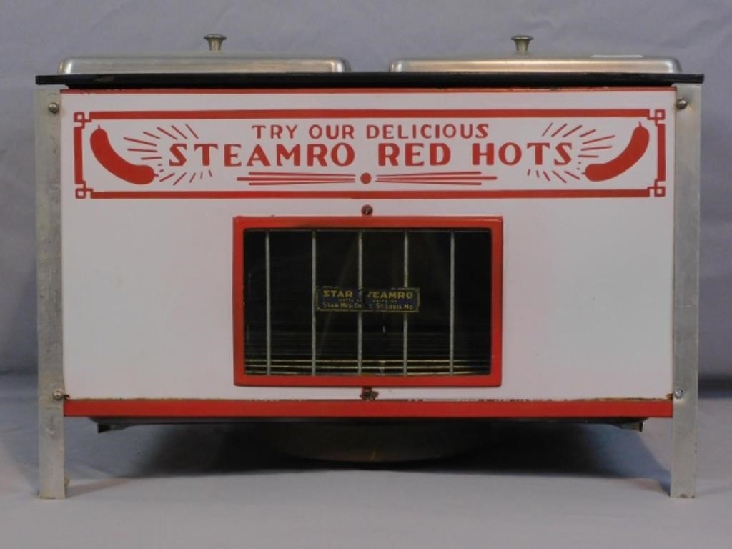 VINTAGE RED AND WHITE ENAMELWARE