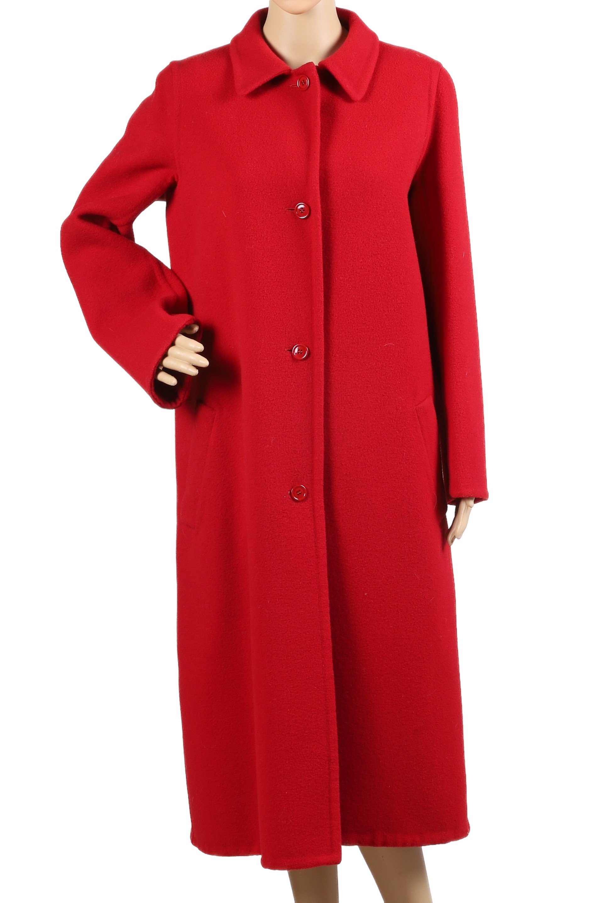 Vintage red cashmere Halston