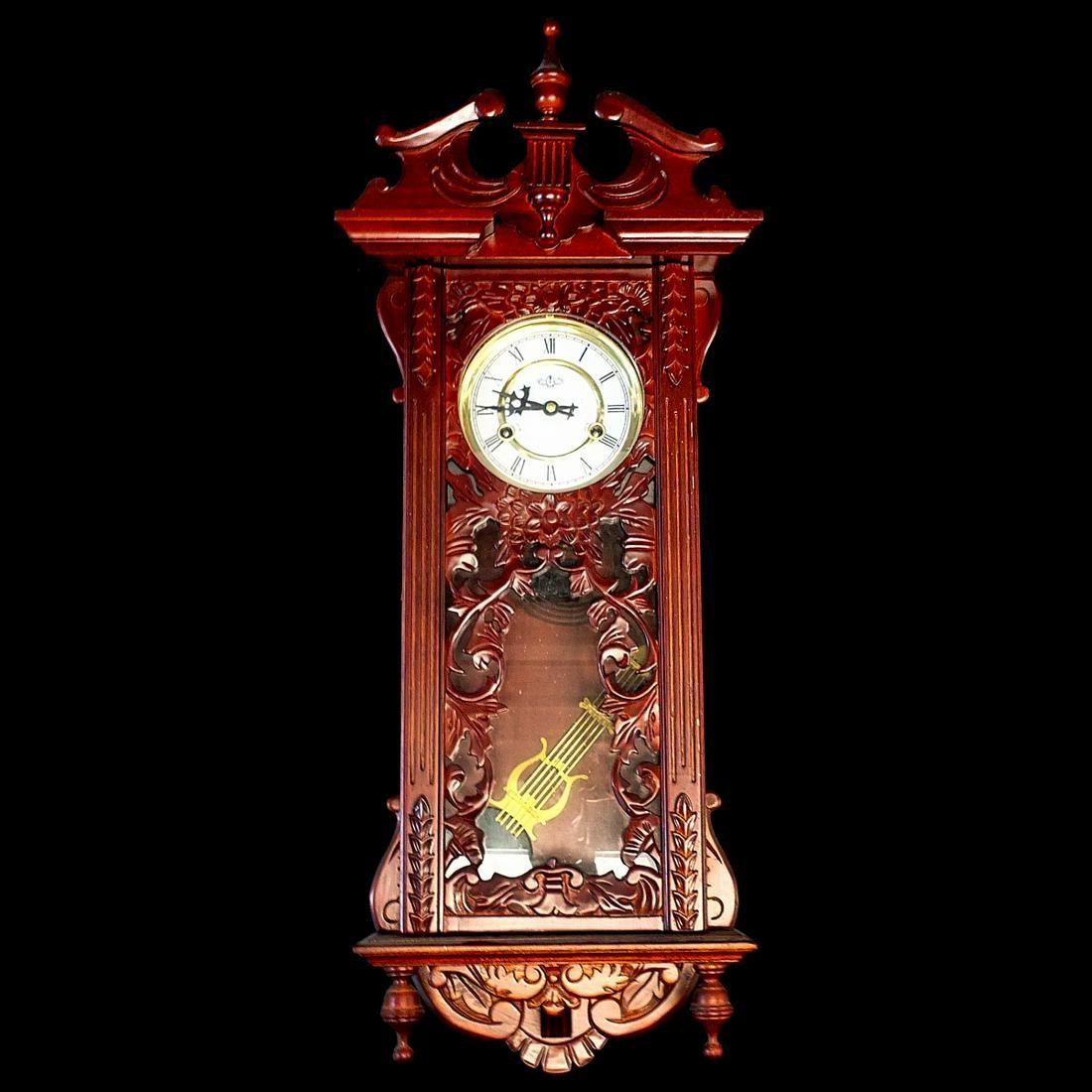 VINTAGE REGULATOR CLOCKVintage Wood