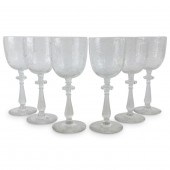 VINTAGE ROCK SHARPE GLASS WATE