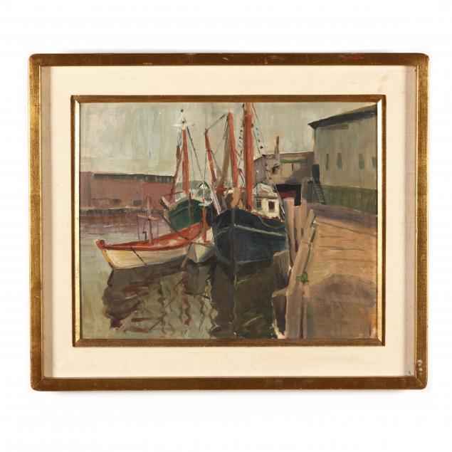 VINTAGE ROCKPORT SCHOOL HARBOR