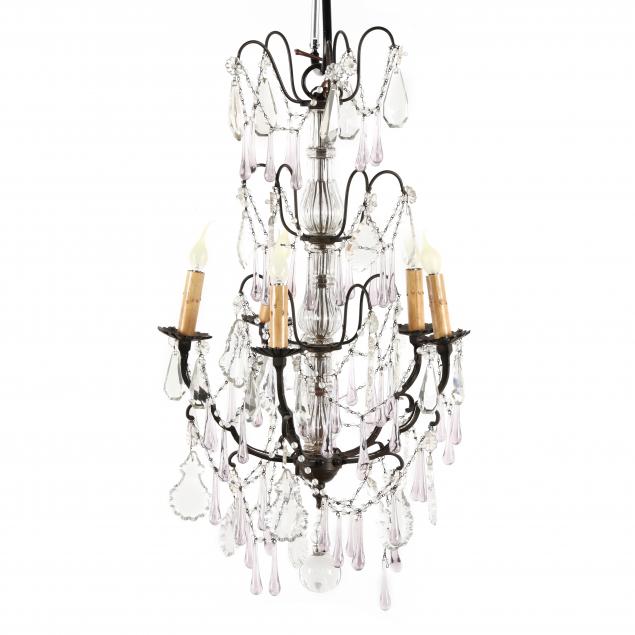 VINTAGE ROCOCO STYLE DROP PRISM