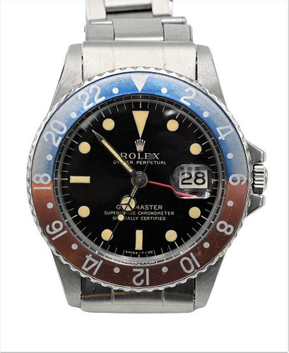 VINTAGE ROLEX GMT PEPSI MEN'S