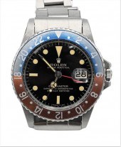 VINTAGE ROLEX GMT PEPSI MEN'S