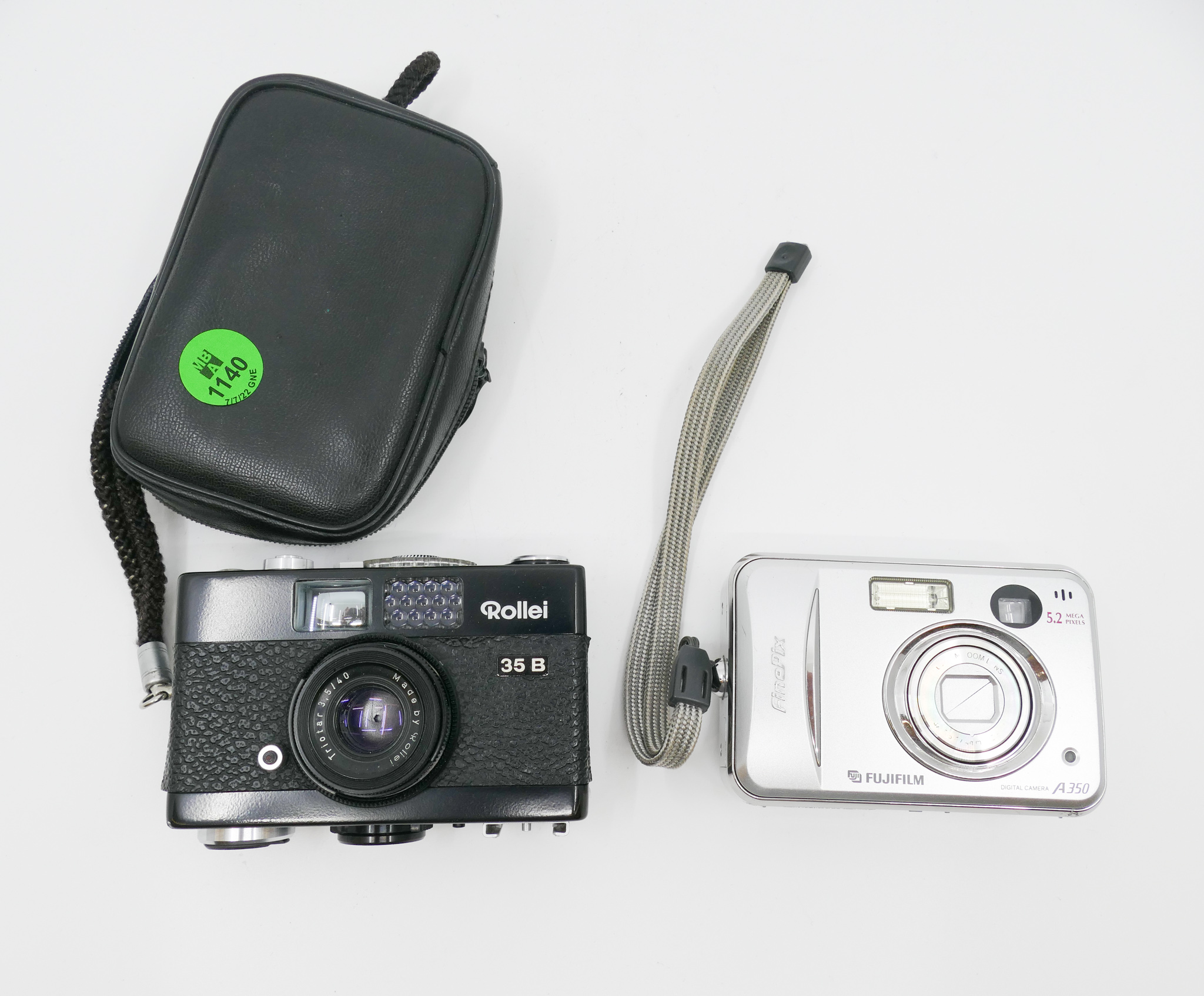 Vintage Rollei 35B Camera etc.