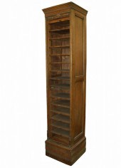 VINTAGE ROLLTOP FILE CABINET G