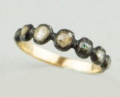 VINTAGE ROSE CUT DIAMOND 14K Y
