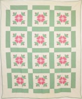 VINTAGE "ROSE OF SHARON" APPLI
