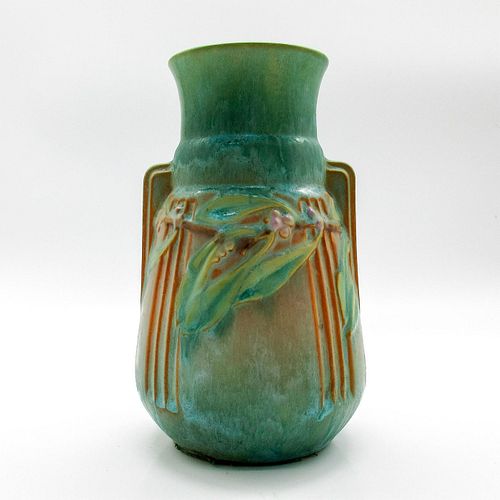 VINTAGE ROSEVILLE POTTERY VASE,