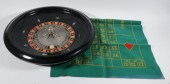 VINTAGE ROULETTE WHEEL Circa 1
