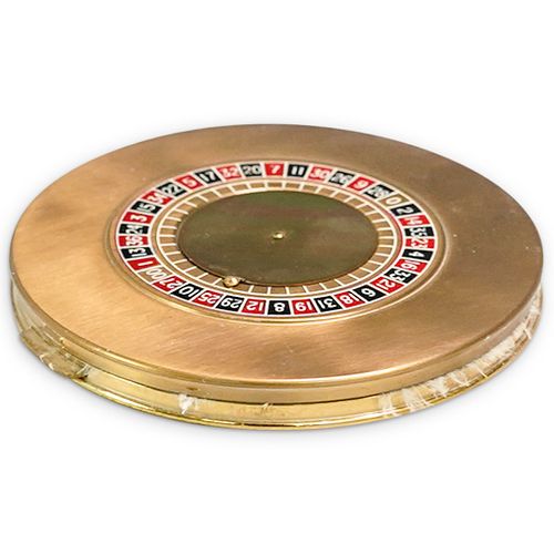 VINTAGE ROULETTE WHEEL COMPACT