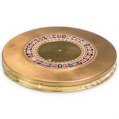 VINTAGE ROULETTE WHEEL COMPACT