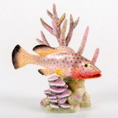 VINTAGE ROYAL WORCESTER FISH F