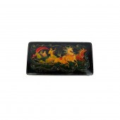 VINTAGE RUSSIAN BLACK LACQUERE