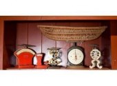 Vintage scales, including: Hug