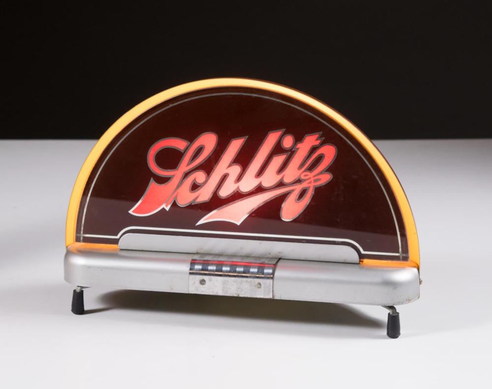 VINTAGE SCHLITZ BEER CAB-STYLE