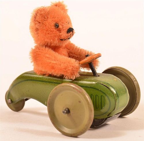 VINTAGE SCHUCO TEDDY BEAR IN