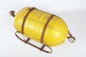 Vintage scuba oxygen tank, oxy