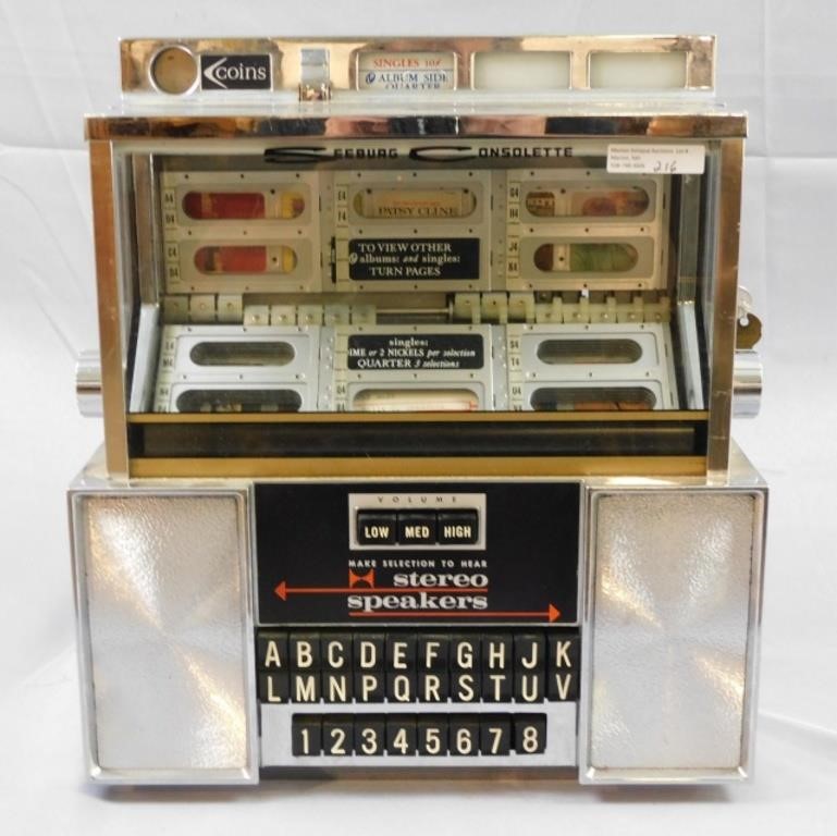 VINTAGE SEEBURG CONSOLETTE 10