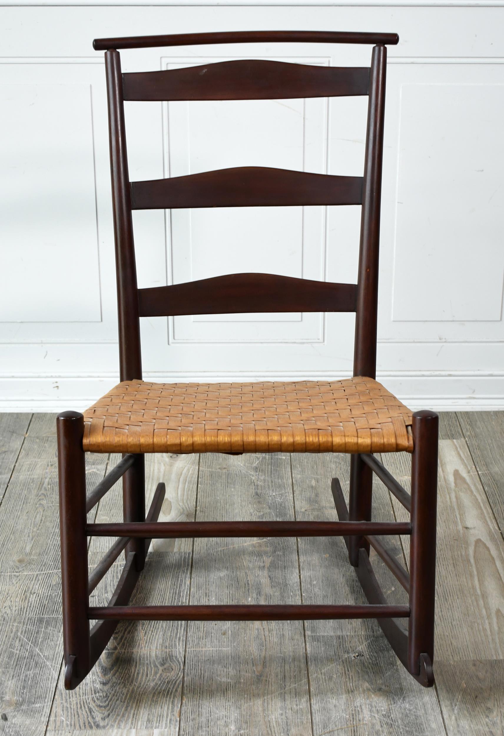 VINTAGE SHAKER #3 ROCKING CHAIR.
