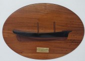 VINTAGE SHIP BUILDER'S HALF HU