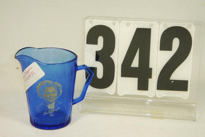 Vintage Shirley temple pitcher, 4