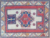 VINTAGE SHIRVAN KAZAK SCATTER