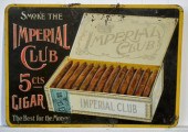 Vintage sign sided lithographe