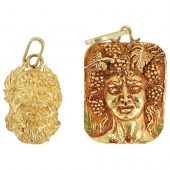 VINTAGE SIGNED 18K GOLD GRECO