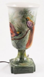 VINTAGE SIGNED HANDPAINTED BIR