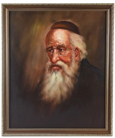 VINTAGE SIGNED OIL PAINTING