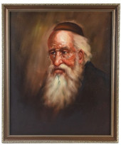 VINTAGE SIGNED OIL PAINTING PO