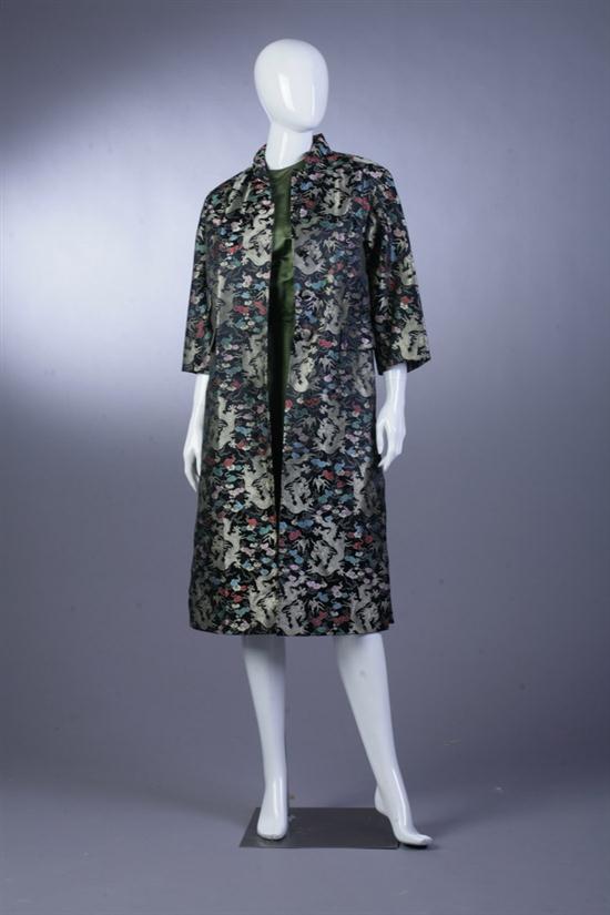 VINTAGE SILK BLEND DRESS AND JACKET