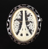 VINTAGE SILVER EIFFEL TOWER CA