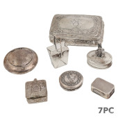 VINTAGE SILVER KEEPSAKE PILL B