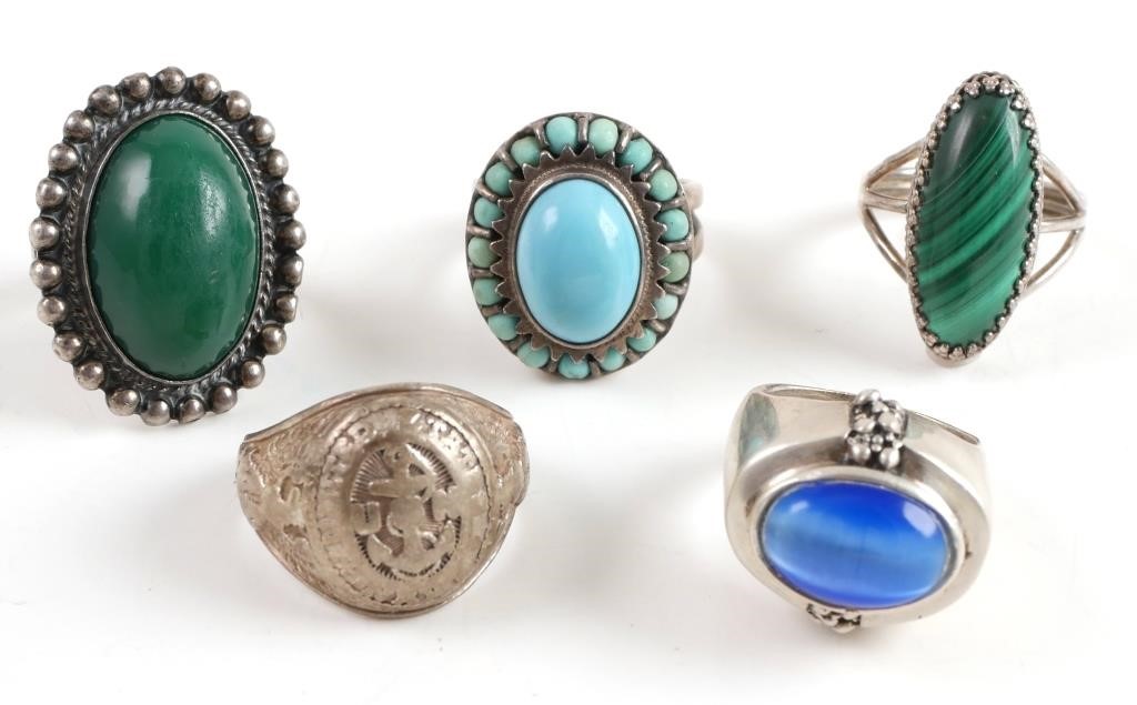 VINTAGE SILVER RINGS